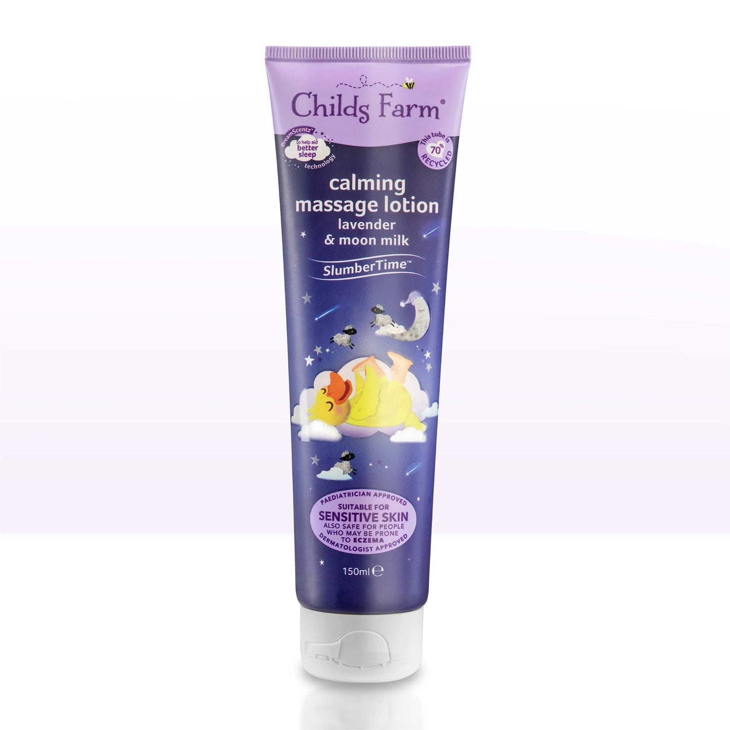Childs Farm Slumber Time Lavender And Moon Milk Calming Massage Lotion 150ml