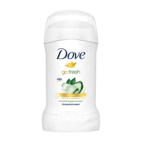 Dove Go Fresh Cucumber And Green Tea 48H Anti Perspirant Stick 40ml - Afro Hair Boutique