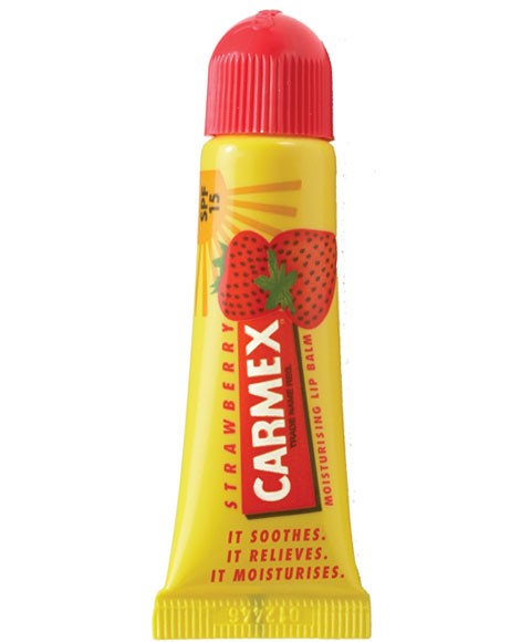 Carma Laboratories Carmex Moisturising Lip Balm Tube Strawberry