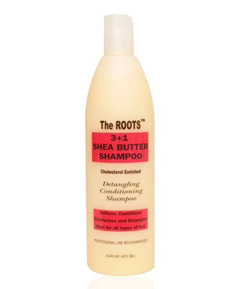 The Roots Naturelle Cholesterol Enriched 3 Plus 1 Shea Butter Shampoo