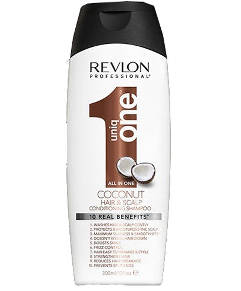 Revlon  Uniq One All In One Coconut Hair And Scalp Conditioning Shampoo