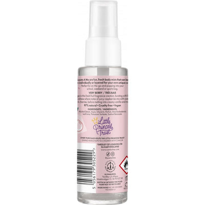 Yardley Scent 4 Me Very Berry Fragranced Body Mist 100ml