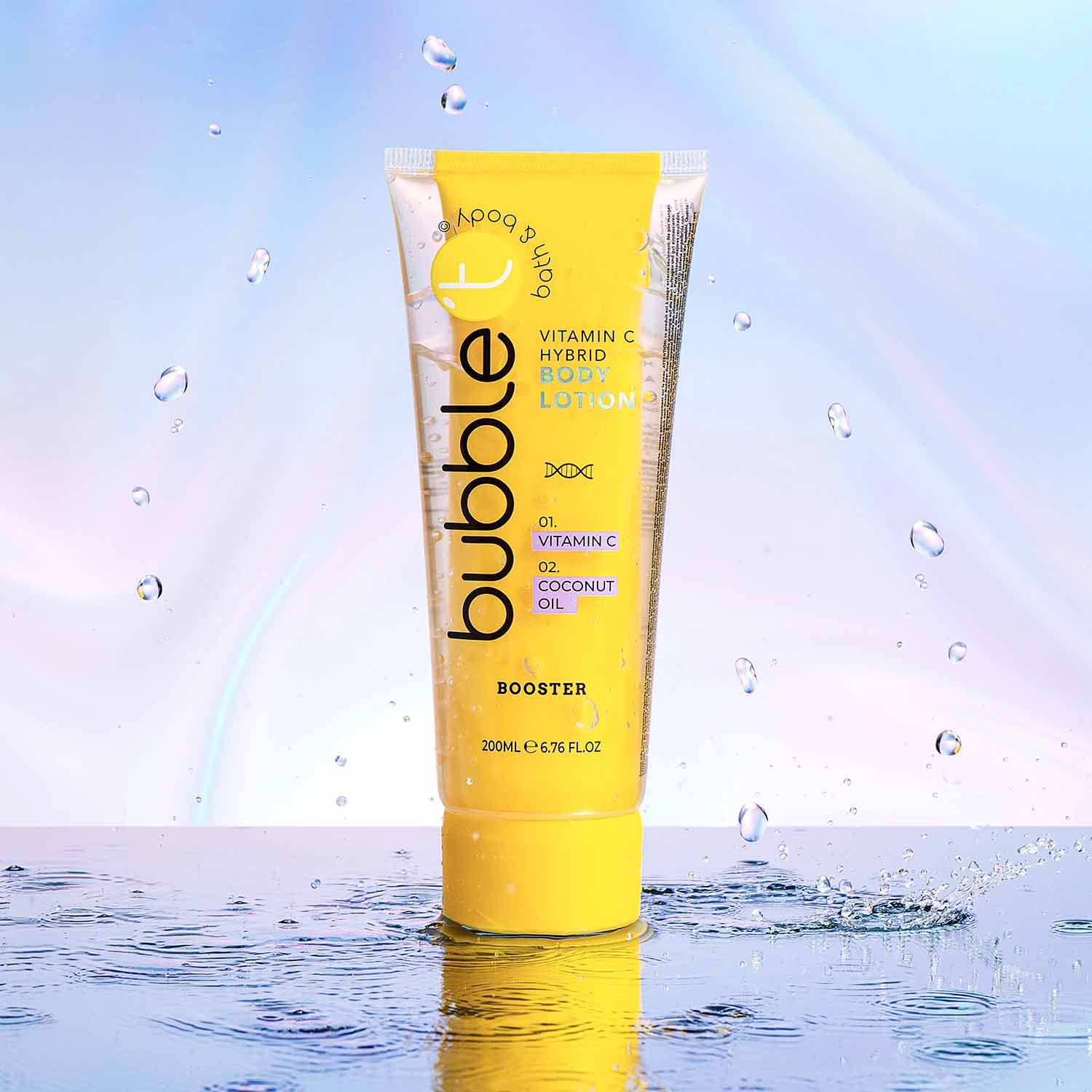 Bubble T Cosmetics Vitamin C Hybrid Booster Body Lotion 200ml