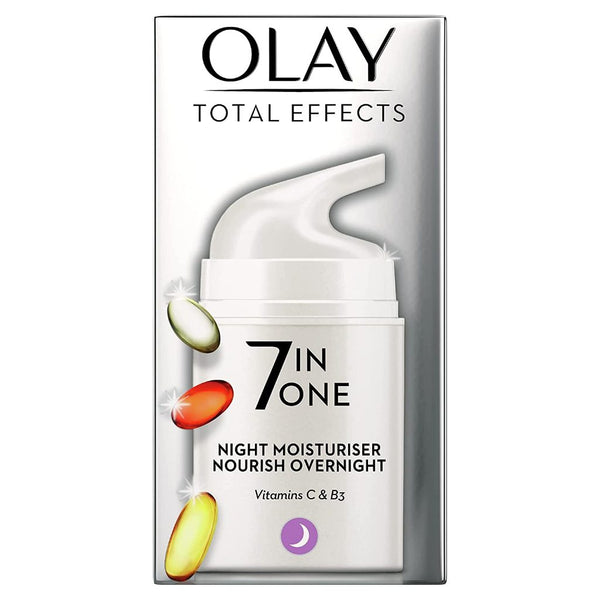 Olay Total Effects 7 In 1 Night Moisturiser 37ml / 50ml - Afro Hair Boutique