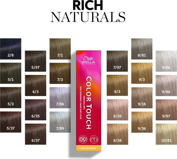 Wella Color Touch Rich Naturals 60ml - Afro Hair Boutique