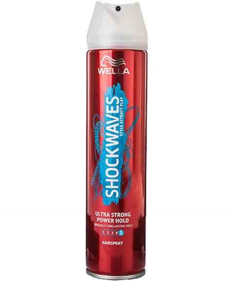 Wella Shock Waves Ultra Strong Power 5 Hold Hairspray