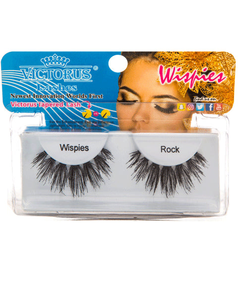 Victorus Wispies Rock Black Lashes