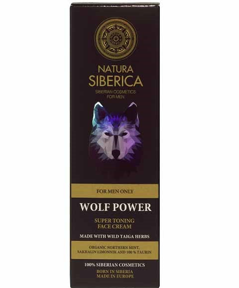 Natura Siberica Wolf Power Super Toning Face Cream