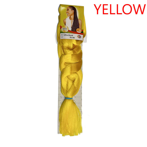 X Pression Syn Ultra Braid X-PRESSION Ultra Hair Braid (Braiding) Extension (Choice of Colours) - Afro Hair Boutique