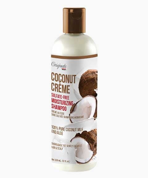 Africas Best Originals Coconut Creme Sulfate Free Moisturizing Shampoo