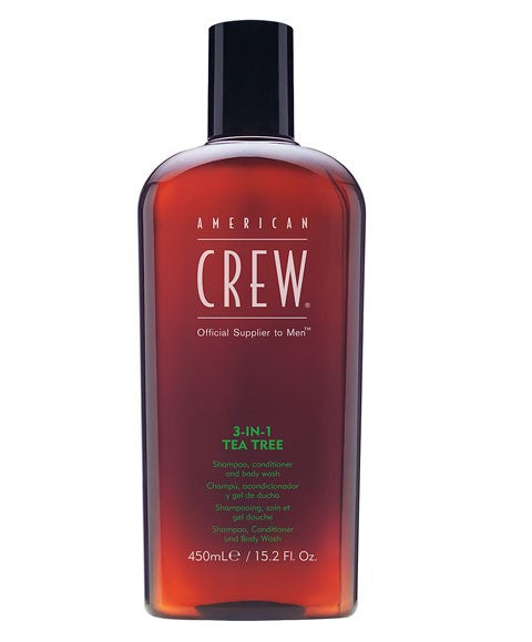 American Crew Tea Tree All In One Shampoo Conditioner And Body Wash