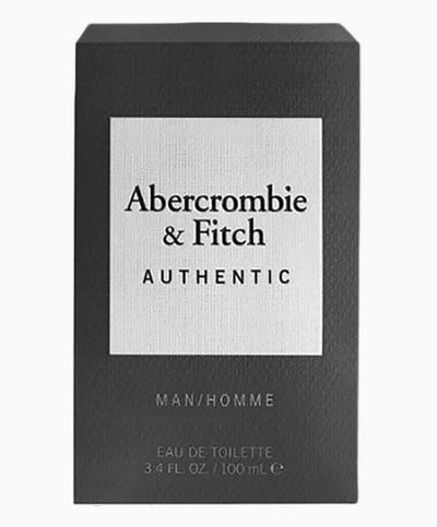 Abercrombie & Fitch Authentic Homme Eau de Toilette Spray 100ml Mens Fragrance