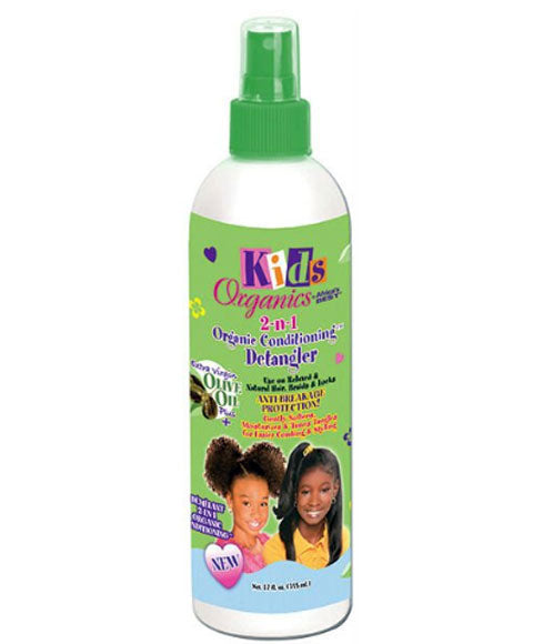 Africas Best Kids Organics 2 N 1 Organic Conditioning Detangler