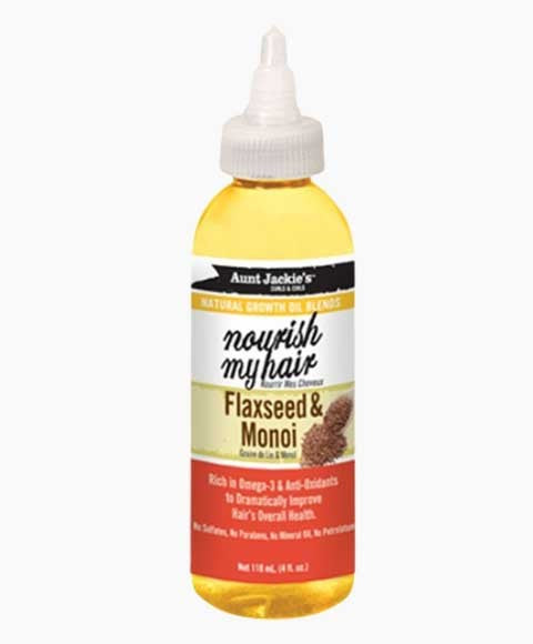Aunt Jackies  Nourish My Hair With Flaxseed And Monoi Oil