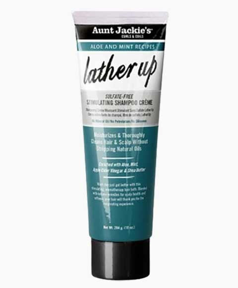 Aunt Jackies  Lather Up Stimulating Shampoo Creme