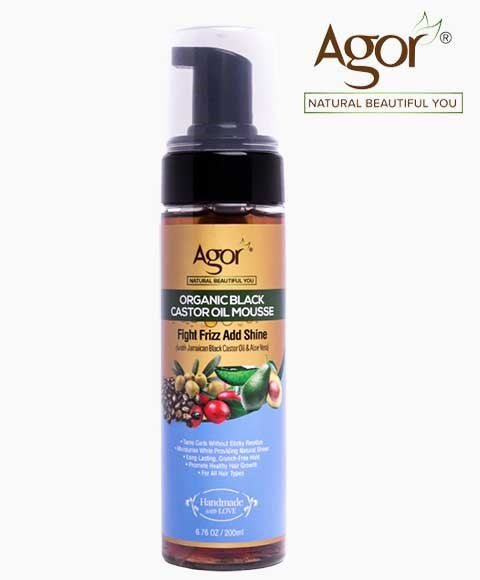 Agor  Organic Black Castor Oil Mousse