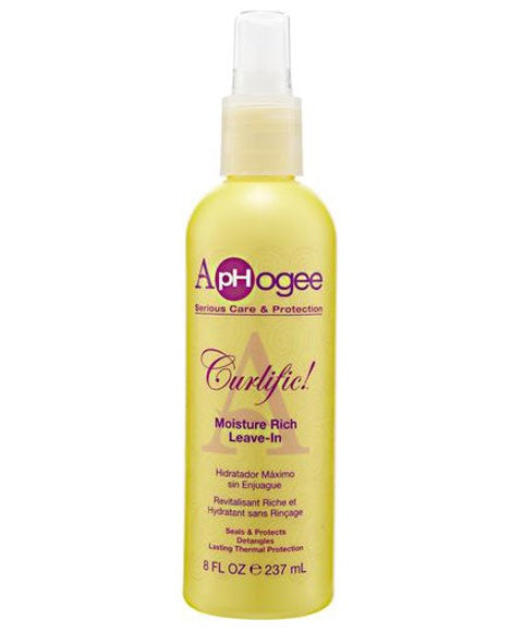 Aphogee  Curlific Moisture Rich Leave In Spray