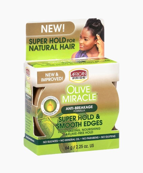 African Pride Olive Miracle Smooth Edges