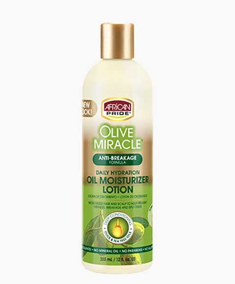 African Pride Olive Miracle Maximum Strengthening Moisturizer Lotion