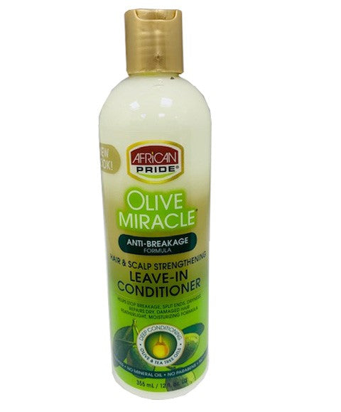 African Pride Olive Miracle Anti Breakage Leave In Conditioner