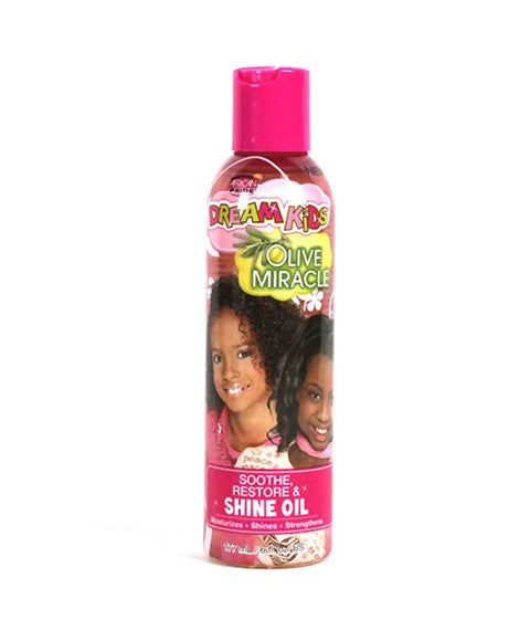 African Pride Dream Kids Olive Miracle Soothe Restore And Shine Oil