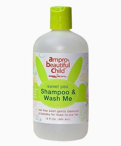 Ampro Beautiful Child Sweet Pea Shampoo And Wash Me