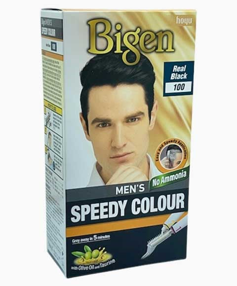 Bigen Color Bigen Hair Mens Speedy Colour Real Black 100