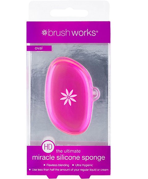 Invogue Brush Works Miracle Silicone Oval Sponge