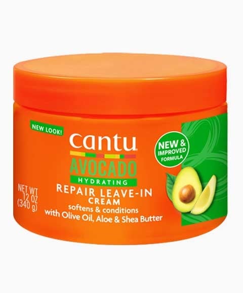 cantu hair products Cantu Avocado Hydrating Repair Leave In Cream