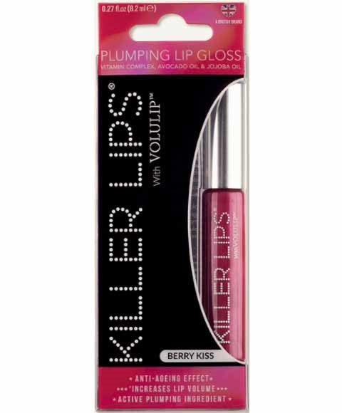 Invogue Killer Lips With Volulip Berry Kiss Plumping Lip Gloss