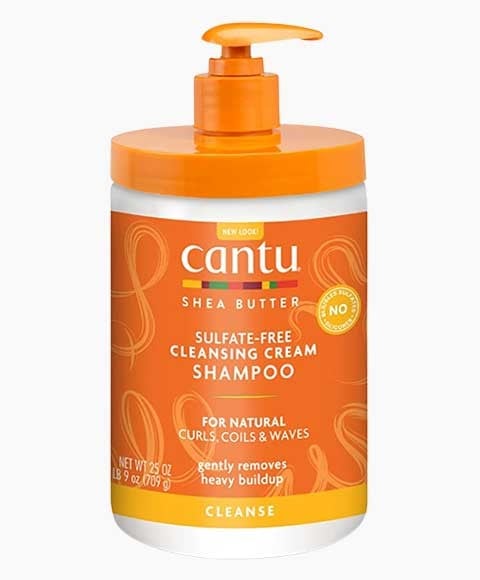 cantu hair products Shea Butter Sulfate Free Cleansing Cream Shampoo