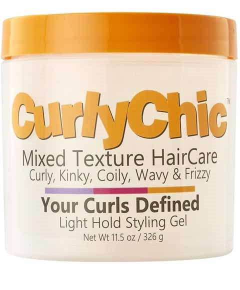 Advance Beauty Care Curly Chic Your Curls Defined Light Hold Styling Hair Gel