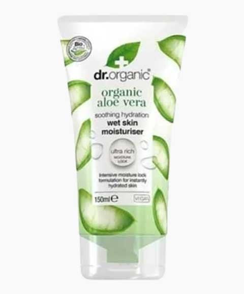 Dr Organic Organic Aloe Vera Soothing Hydration Wet Skin Moisturiser