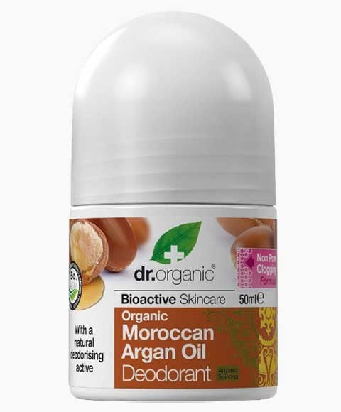 Dr Organic Bioactive Skincare Organic Moroccan Argan Oil Deodorant Roll On