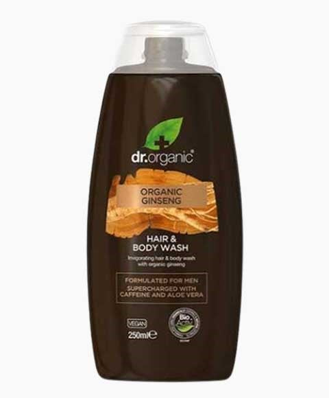 Dr Organic Organic Ginseng Hair And Body Wash