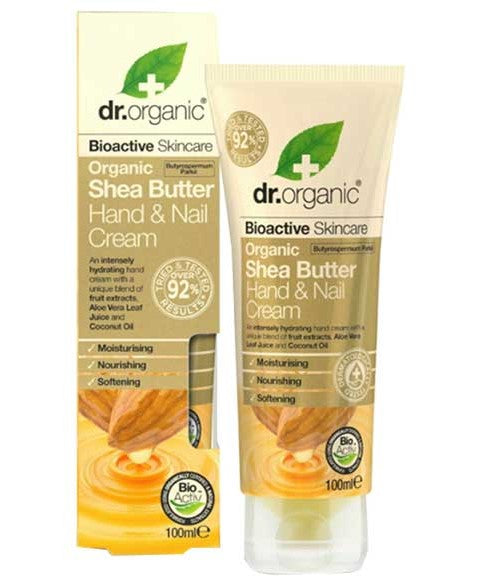 Dr Organic  Bioactive Skincare Organic Shea Butter Hand And Nail Cream