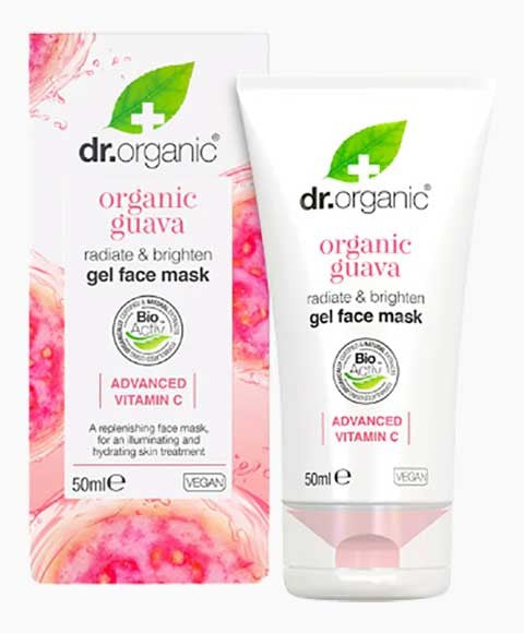 Dr Organic Organic Guava Radiate And Brighten Gel Face Mask