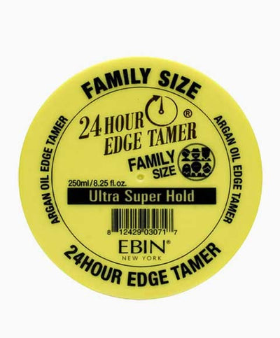 EBIN 24 Hour Argan Oil Ultra Super Hold Edge Tamer 80ml, 120ml / 250ml