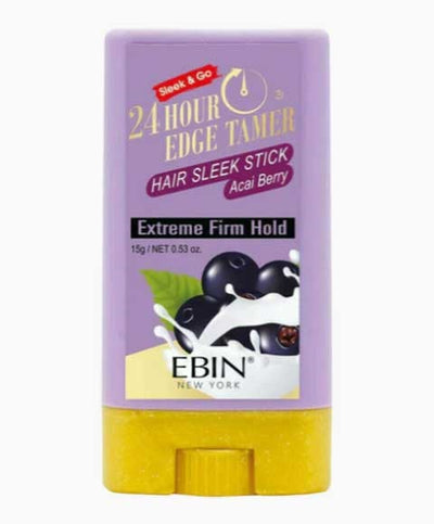 EBIN 24 Hour Edge Tamer Acai Berry Hair Sleek Stick 15g / 75g