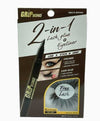 EBIN  New York 2 In 1 Lash Glue And Eyeliner