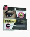 EBIN Grip Bond Eyelash Adhesive White Clear With Silicon Applicator
