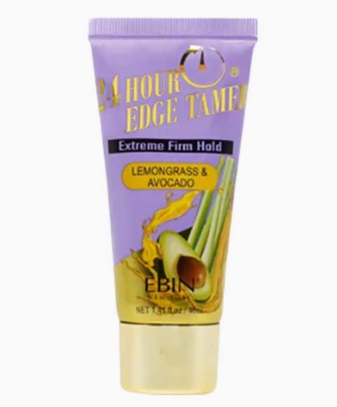 EBIN New York 24 Hour Extreme Firm Hold  Lemongrass And Avocado Edge Tamer