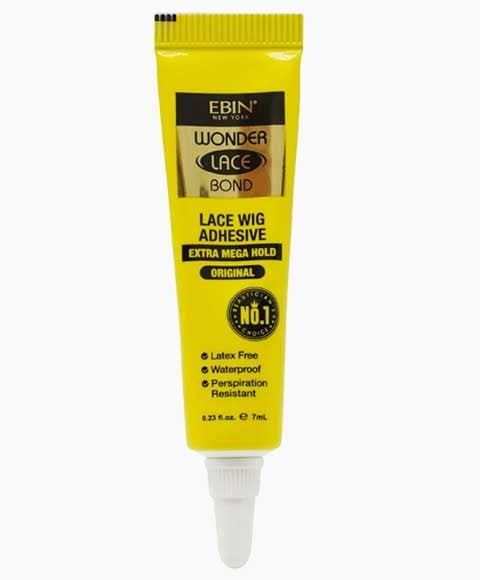 EBIN New York Wonder Lace Bond Lace Wig Adhesive Extra Mega Hold Tube Original
