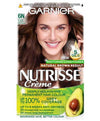 Garnier Nutrisse Creme Permanent Nourishing Hair Color 6N Nude Light Brown