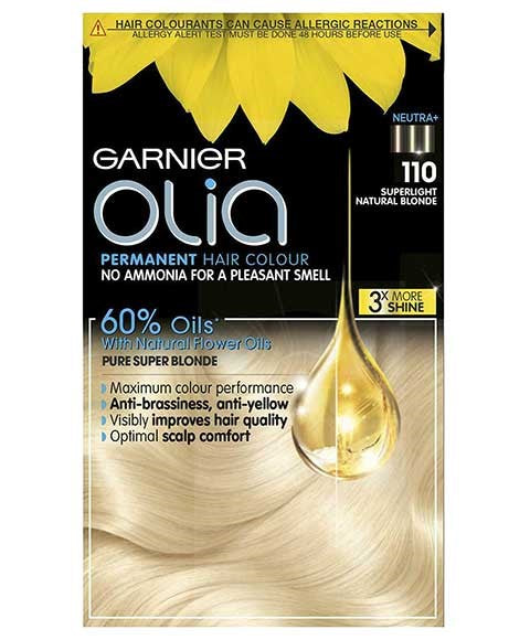 Garnier  Olia Permanent Hair Color 110 Super Light Natural Blonde