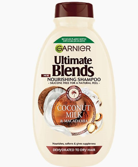 Garnier Ultimate Blends Coconut Milk Macadamia Nourishing Shampoo