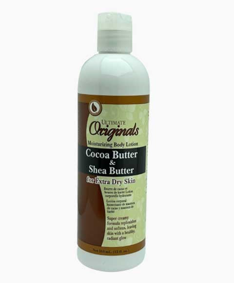 Africas Best Ultimate Organics Cocoa Butter And Shea Butter Lotion
