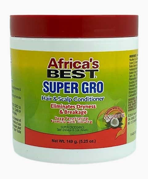 Africas Best  Super Gro Hair And Scalp Conditioner