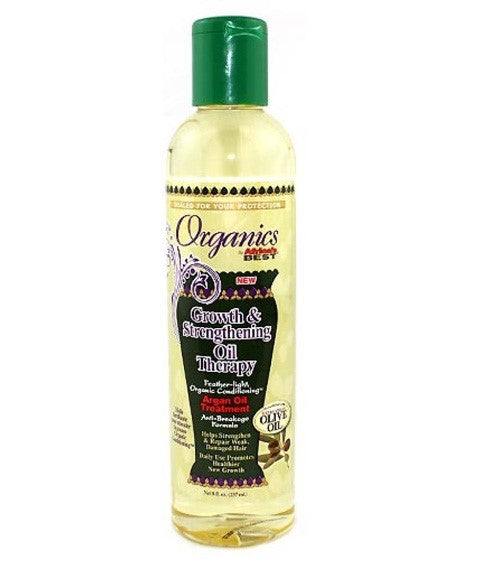 Africas Best Organics Growth And Strengthening Oil Therapy Argan Oil Treatment