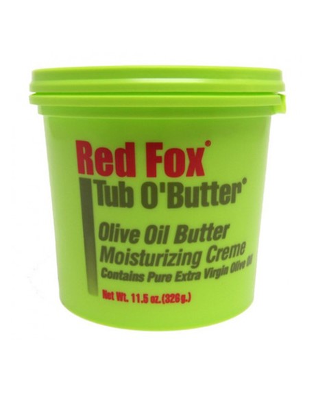 Africas Best Red Fox Tub O Butter Olive Oil Moisturizing Creme 